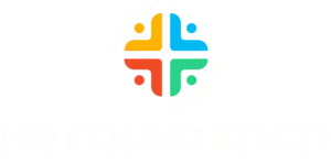 NR Foundation Logo with white
